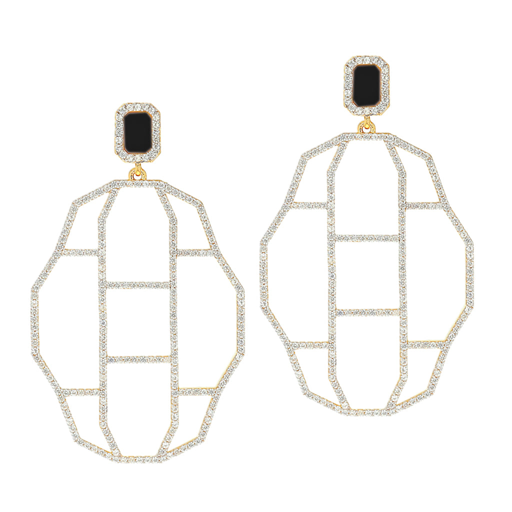 Carol Brodie Juno Solstice Earring in Black Onyx
