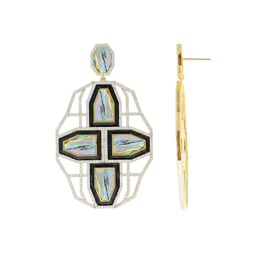 Carol Brodie Aurora Dawn Earring in Abalone