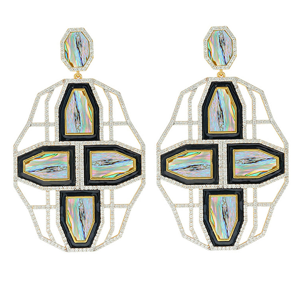 Carol Brodie Aurora Dawn Earring in Abalone
