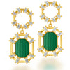 Carol Brodie Soteria Signature Earring - Malachite