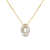 Carol Brodie Juno Venus Necklace in Mother of Pearl