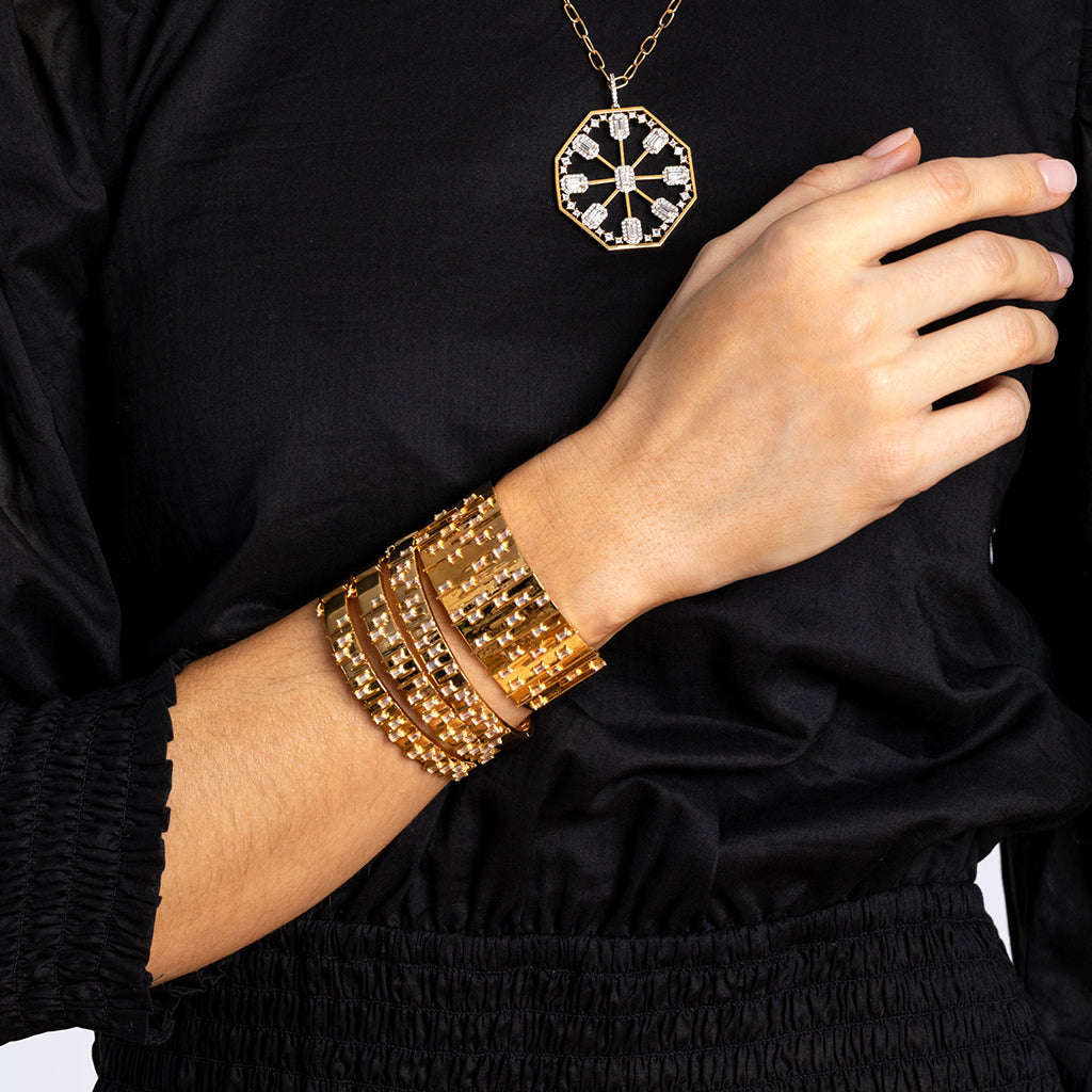 Carol Brodie Artemis Apollo Bangle Bracelet