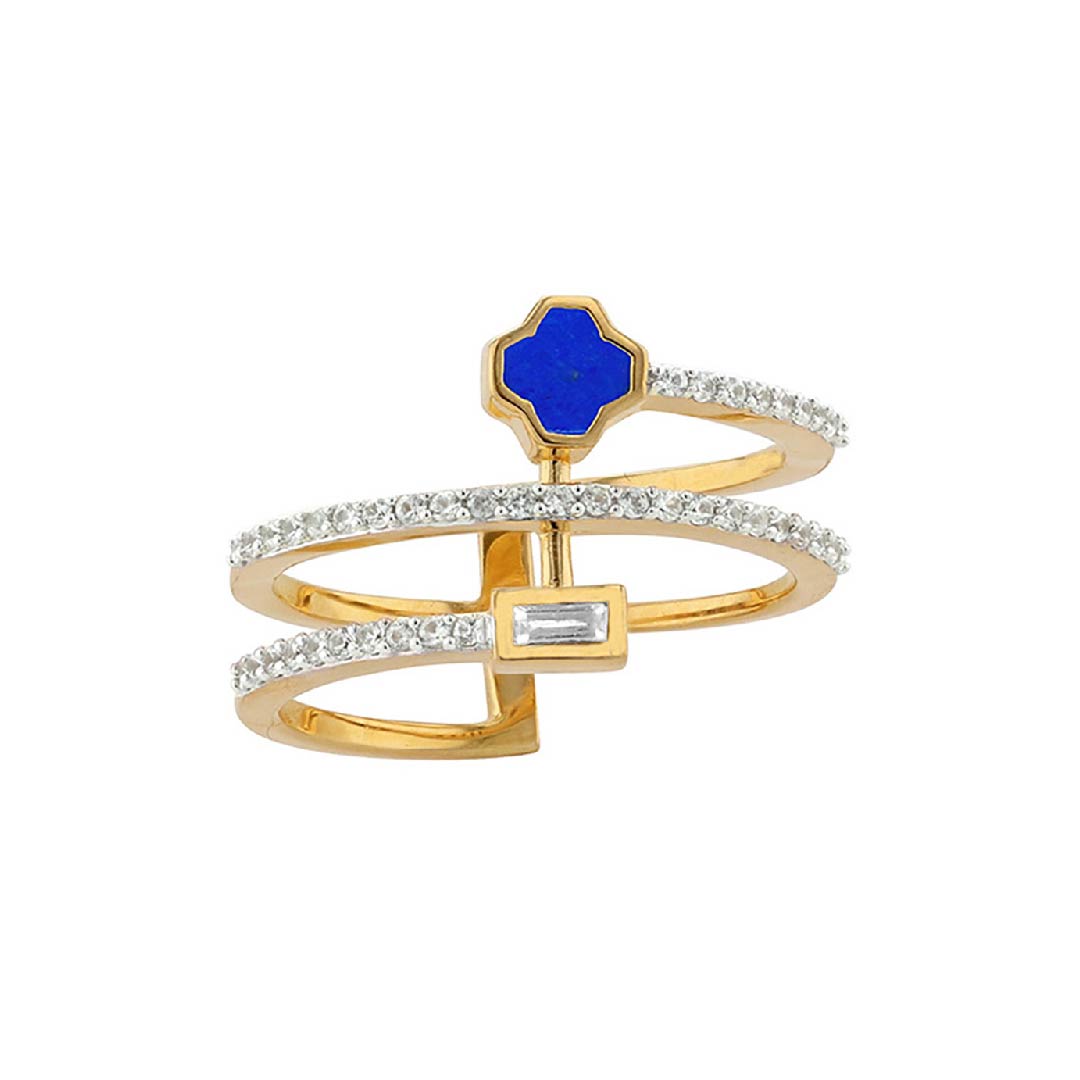 Carol Brodie Maia Nymph Ring - Lapis