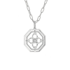 Carol Brodie Mini Charis Goddess Icon Pendant in Silver