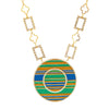 Carol Brodie Nike Disc Necklace